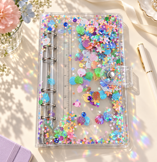 Floating Shell Sequins Photocard Album