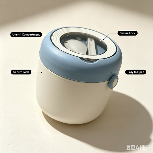 Round Lunch Box