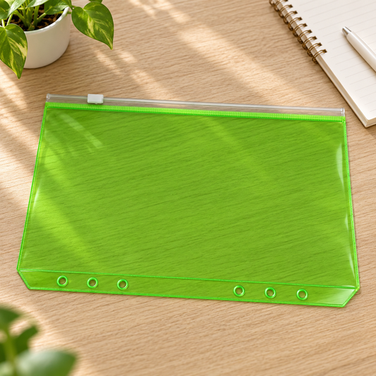 Colored PVC Loose Leaf Pocket