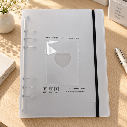 Frosted 6-Ring Binder