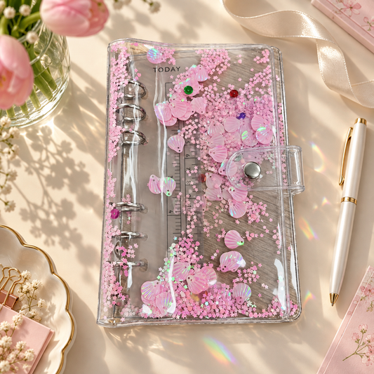 Floating Shell Sequins Photocard Album