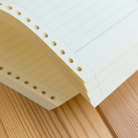 B5 26‑Hole Loose‑Leaf Refill Paper, Assorted Lined Grid Cornell Notebook Inserts for Binders