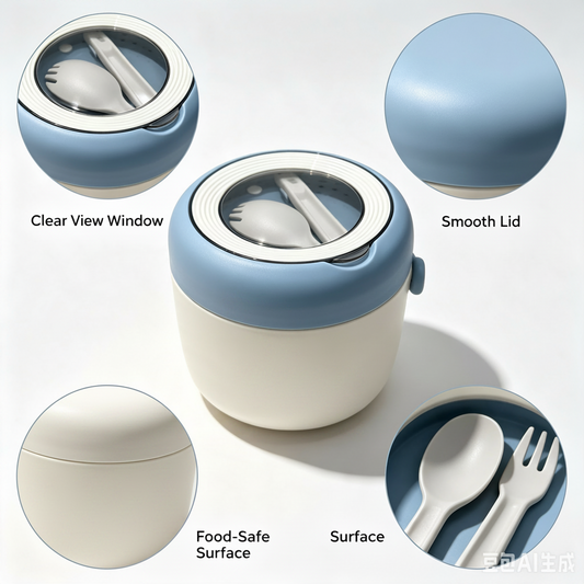 Round Lunch Box