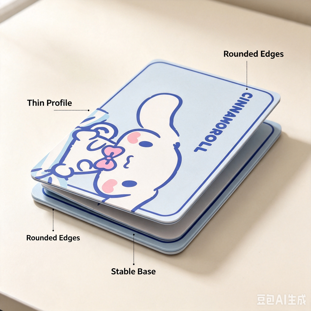 Cinnamoroll Mouse Pad – Cute Blue White Character Mouse Mat for Desk
