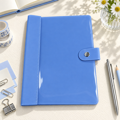 Snap Button 6-Ring Binder Cover